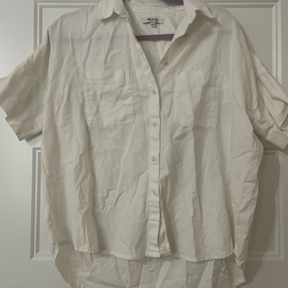 Madewell white shirt